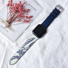 Load image into Gallery viewer, High quality Leather loop Band for iWatch 40mm 44mm Sports Strap Tour band for Apple watch 42mm 38mm Series 2 3 4 5 6 SE
