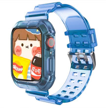 Load image into Gallery viewer, Newest Sport Strap for Apple Watch Band  Series 6 1 2 3 4 5 silicone Transparent  for Iwatch 5 4 Strap 38mm 40mm 42mm 44mm wirst