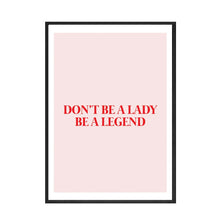 Load image into Gallery viewer, Nordic Abstract Poster Line Face Canvas Painting Wall Art Pink Style Letter Lucky You Pictures For Living Room Modern Decorative