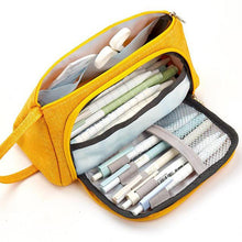 Load image into Gallery viewer, 20 Colors Large Capacity Pencil Case Kawaii Pencilcase School Pen Case Supplies Pencil Bag School Box Pencils Pouch Stationery