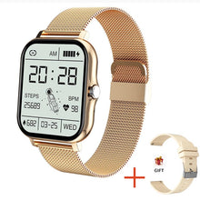 Load image into Gallery viewer, 2021 New Women Smart watch Men 1.69&quot; Color Screen Full touch Fitness Tracker Men Call Smart Clock Ladies For Android IOS+BOX