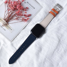 Load image into Gallery viewer, High quality Leather loop Band for iWatch 40mm 44mm Sports Strap Tour band for Apple watch 42mm 38mm Series 2 3 4 5 6 SE
