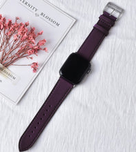 Load image into Gallery viewer, High quality Leather loop Band for iWatch 40mm 44mm Sports Strap Tour band for Apple watch 42mm 38mm Series 2 3 4 5 6 SE