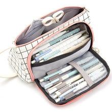 Load image into Gallery viewer, 20 Colors Large Capacity Pencil Case Kawaii Pencilcase School Pen Case Supplies Pencil Bag School Box Pencils Pouch Stationery