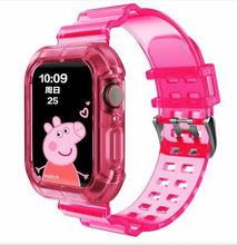 Load image into Gallery viewer, Newest Sport Strap for Apple Watch Band  Series 6 1 2 3 4 5 silicone Transparent  for Iwatch 5 4 Strap 38mm 40mm 42mm 44mm wirst