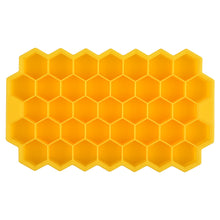 Load image into Gallery viewer, SILIKOLOVE Honeycomb Ice Cube Trays with Removable Lids Silica Gel Ice Cube Mold BPA Free