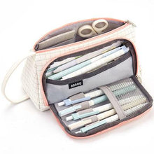 Load image into Gallery viewer, 20 Colors Large Capacity Pencil Case Kawaii Pencilcase School Pen Case Supplies Pencil Bag School Box Pencils Pouch Stationery