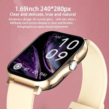 Load image into Gallery viewer, 2021 New Women Smart watch Men 1.69&quot; Color Screen Full touch Fitness Tracker Men Call Smart Clock Ladies For Android IOS+BOX
