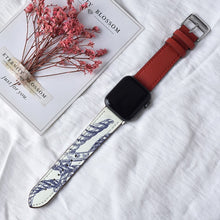 Load image into Gallery viewer, High quality Leather loop Band for iWatch 40mm 44mm Sports Strap Tour band for Apple watch 42mm 38mm Series 2 3 4 5 6 SE