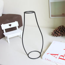 Load image into Gallery viewer, Retro Iron Line Table Flowers Vases Nordic Decoration Home Metal Plant Holder Nordic Styles Flower Vase Home Decor 8 Shapes