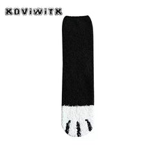 Load image into Gallery viewer, Fashion womens Cats Paw stripe 3d Socks Cute Funny Thick Girls Cartoon Animal Fingers Sock Hosiery Toe Zebra/Tiger/Cat Foot Sox