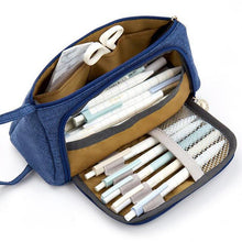Load image into Gallery viewer, 20 Colors Large Capacity Pencil Case Kawaii Pencilcase School Pen Case Supplies Pencil Bag School Box Pencils Pouch Stationery
