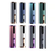 Load image into Gallery viewer, Wireless charging roller electric roller automatic rotating portable hairdressing cross-border