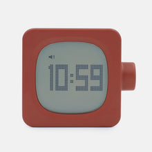 Load image into Gallery viewer, MUID square small alarm clock creative student couple watch bedroom bed head office electronic wake up light mini clock