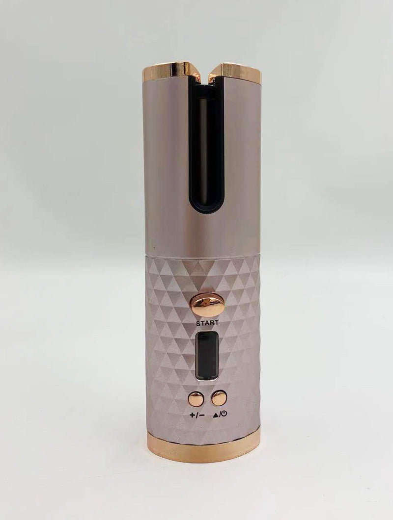 Wireless charging roller electric roller automatic rotating portable hairdressing cross-border