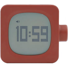 Load image into Gallery viewer, MUID square small alarm clock creative student couple watch bedroom bed head office electronic wake up light mini clock
