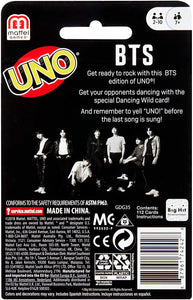 [Korea Boardgames] BTS, Classic UNO Card Game, Fun Card Game